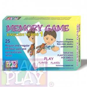 Memory Game English Verbs 1