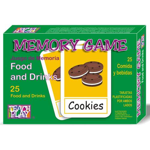 Memory Game Food and Drinks