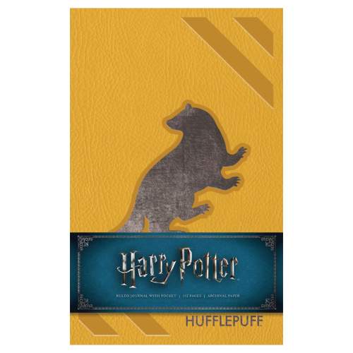  Journal Harry Potter: Hufflepuff Libreta Pasta Dura