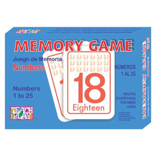 Memory Game Numbers